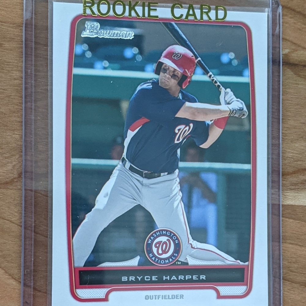 2012 Bowman Prospects Bryce Harper Rookie Card Phillies